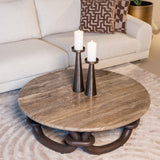 Richmond Interiors Chainey Coffee Table – Ash Brown