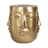 Richmond Interiors Christy Side Table – Gold
