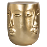 Richmond Interiors Christy Side Table – Gold