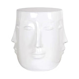 Richmond Interiors Christy Side Table – White