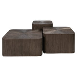 Richmond Interiors Cubes Coffee Table – Set of 3 – Bronze
