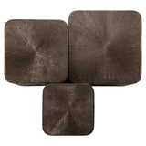 Richmond Interiors Cubes Coffee Table – Set of 3 – Bronze