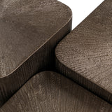 Richmond Interiors Cubes Coffee Table – Set of 3 – Bronze