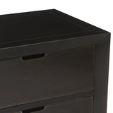 Richmond Interiors Dante Bedside Table – Bronze