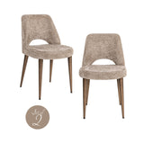 Richmond Interiors Delphine Dining Chair – Lovely Nature – Set of 2