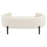 Richmond Interiors Dolly Pet Bed – Beige Blockweave
