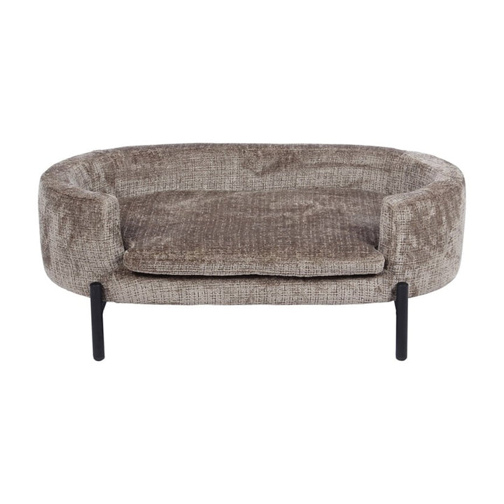 Richmond Interiors Dolly Pet Bed – Stone Chenille