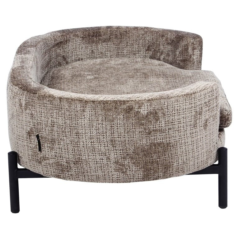 Richmond Interiors Dolly Pet Bed – Stone Chenille