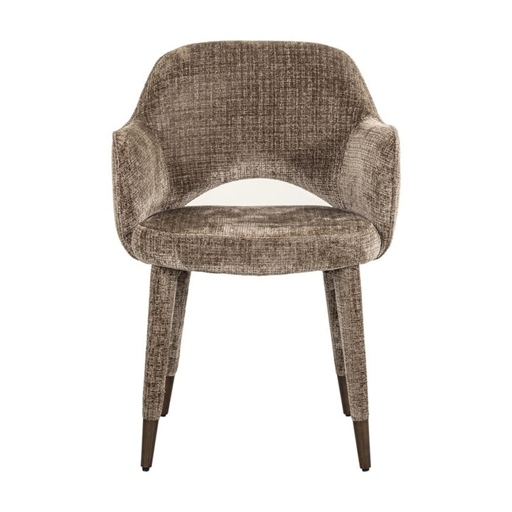 Richmond Interiors Donnatella Chair – Stone Chenille