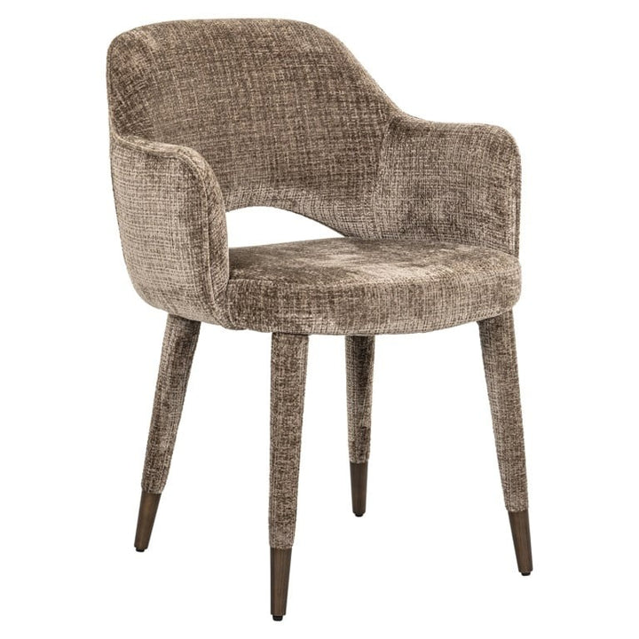 Richmond Interiors Donnatella Chair – Stone Chenille