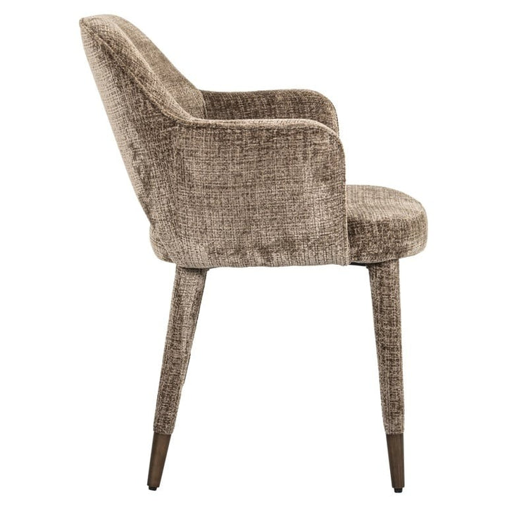 Richmond Interiors Donnatella Chair – Stone Chenille