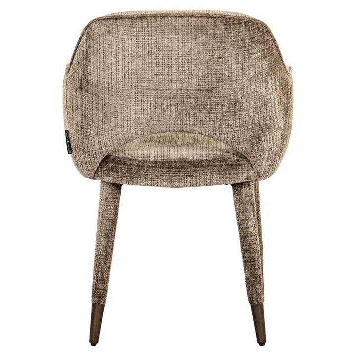 Richmond Interiors Donnatella Chair – Stone Chenille