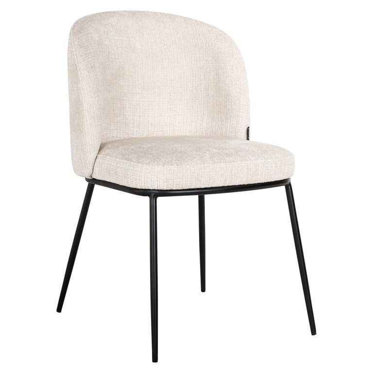 Richmond Interiors Elvi Chair – Beige Chenille