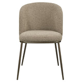 Richmond Interiors Elvi Dining Chair – Mocca – Set of 2