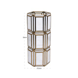 Richmond Interiors Emilia Hurricane Light – Antique Brass – Large