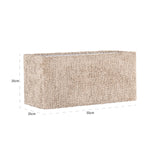 Richmond Interiors Emily Rectangular Lampshade – Lovely Beige – Large