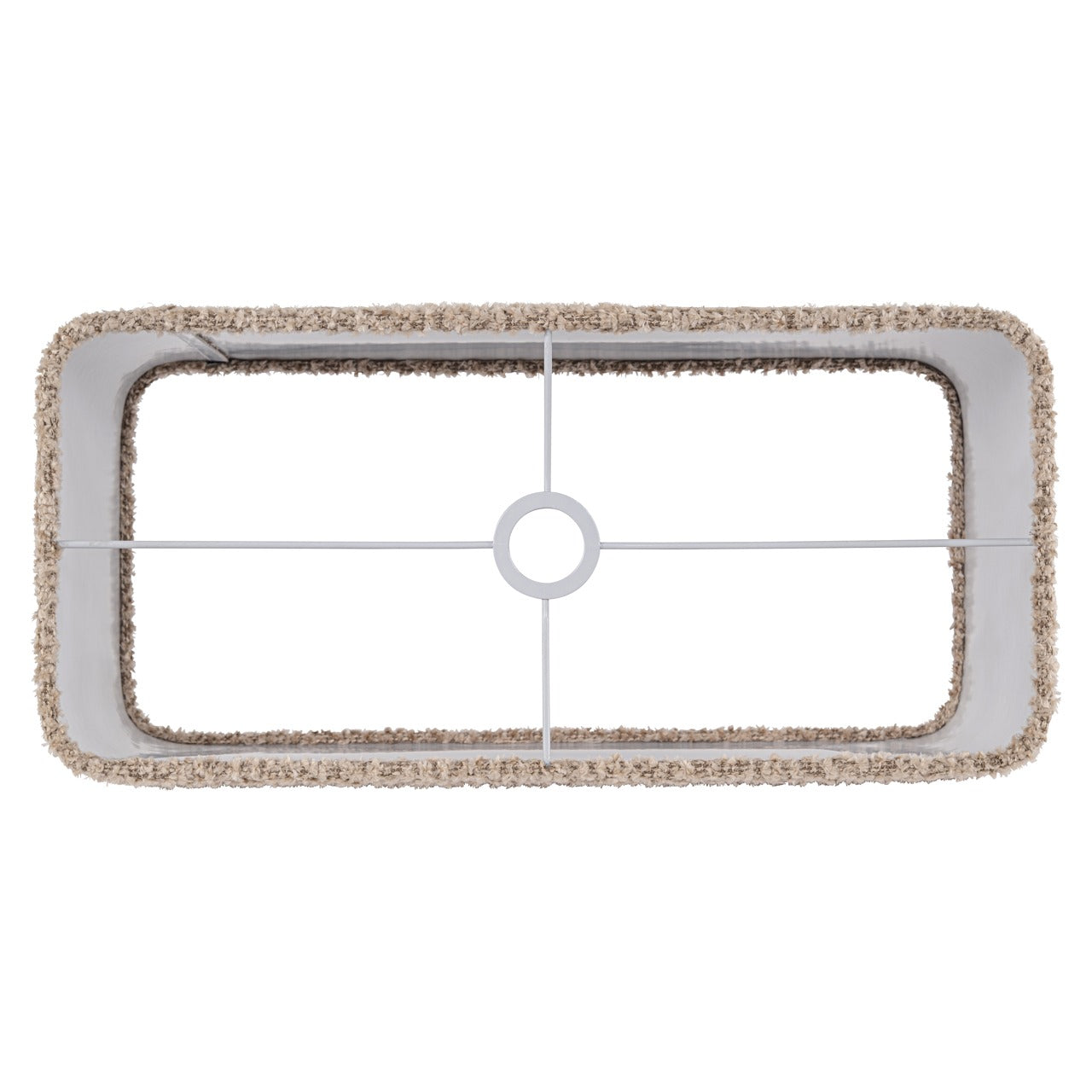 Richmond Interiors Emily Rectangular Lampshade – Lovely Beige – Large