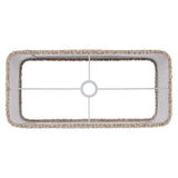 Richmond Interiors Emily Rectangular Lampshade – Lovely Beige – Large