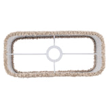 Richmond Interiors Emily Rectangular Lampshade – Lovely Beige – Small
