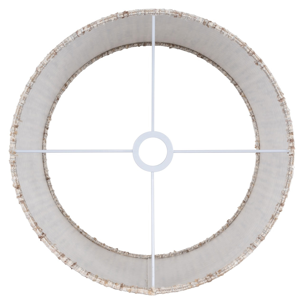 Richmond Interiors Filou Lampshade – Cream Coco – 40cm