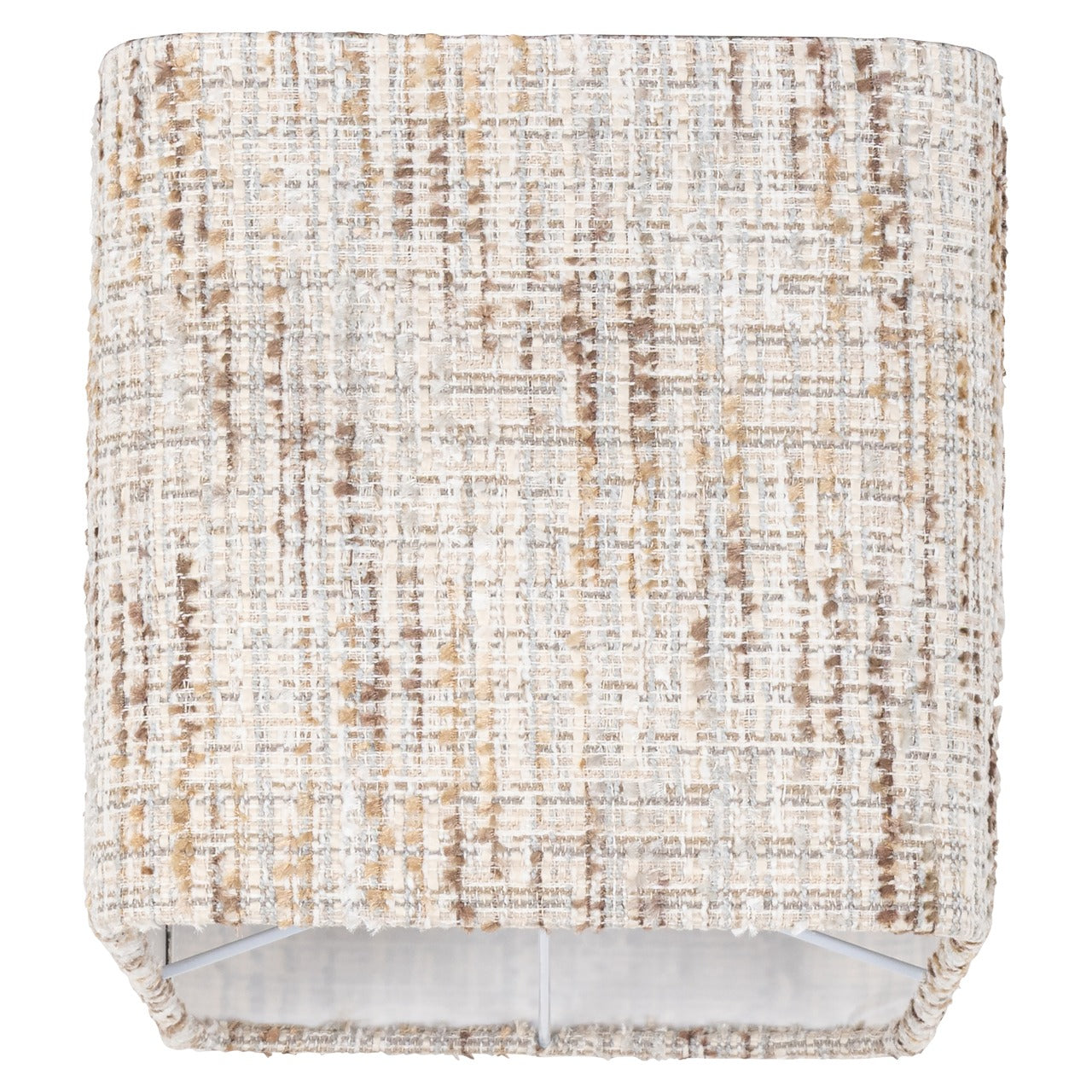 Richmond Interiors Filou Rectangular Lampshade – Cream Coco – Large