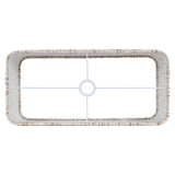 Richmond Interiors Filou Rectangular Lampshade – Cream Coco – Large