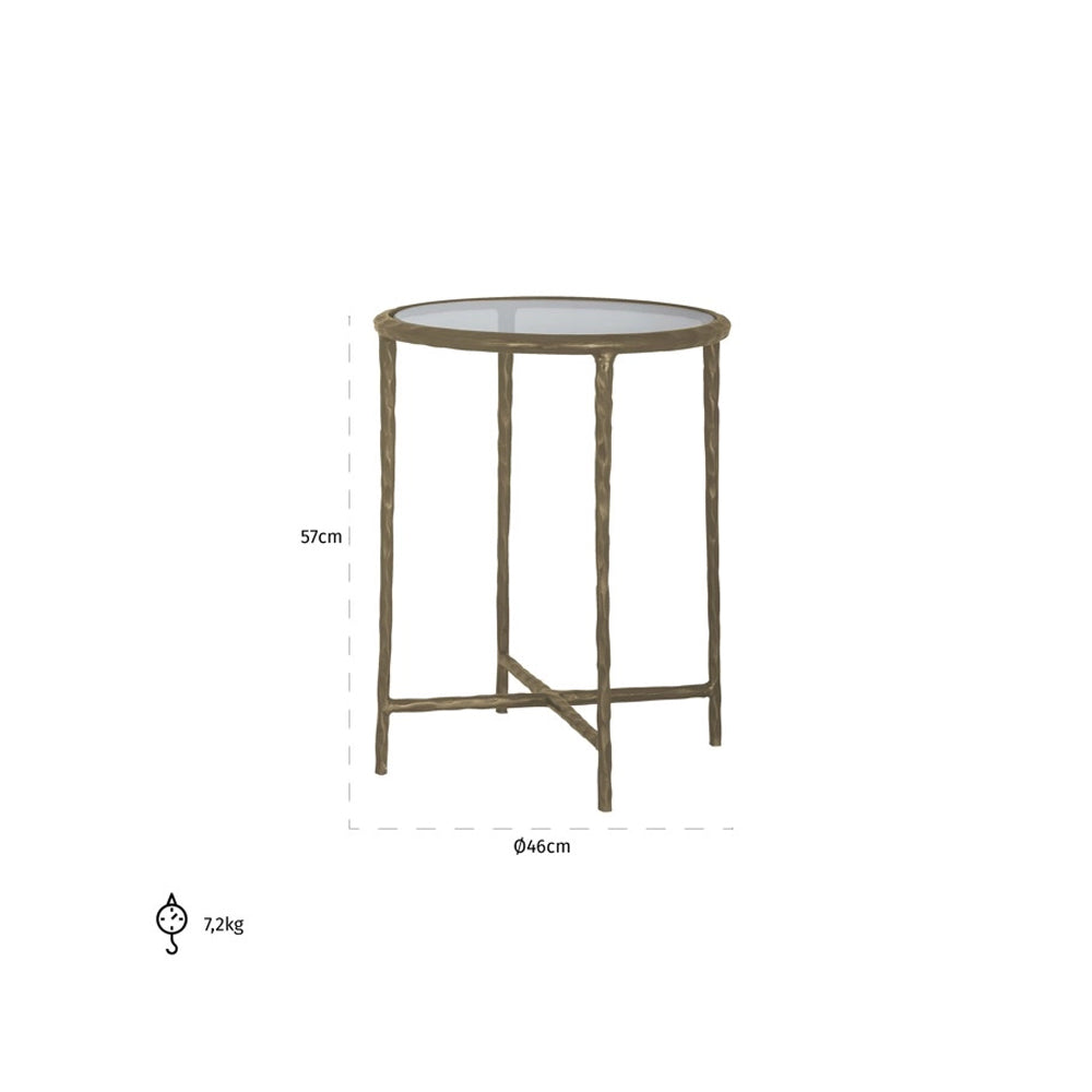 Richmond Interiors Freya Side Table – Excess Stock