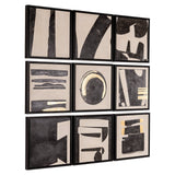 Richmond Interiors Gabri Wall Art – Set of 9