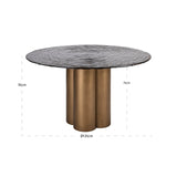 Richmond Interiors Glastonburry Dining Table – 135cm