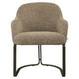 Richmond Interiors Hadley Chair - Brown Tweed