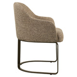 Richmond Interiors Hadley Chair - Brown Tweed