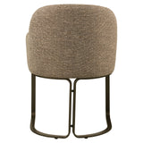 Richmond Interiors Hadley Chair - Brown Tweed