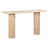 Richmond Interiors Hampton Console Table – Travertine