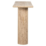 Richmond Interiors Hampton Console Table – Travertine