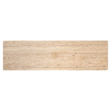 Richmond Interiors Hampton Console Table – Travertine