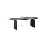 Richmond Interiors Hudson Dining Table – Small