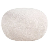 Richmond Interiors Jace Pouffe / Footstool – Lovely Cream – Open Box Return