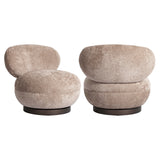 Richmond Interiors Jace Swivel Lounge Chair – Be Easy Sand