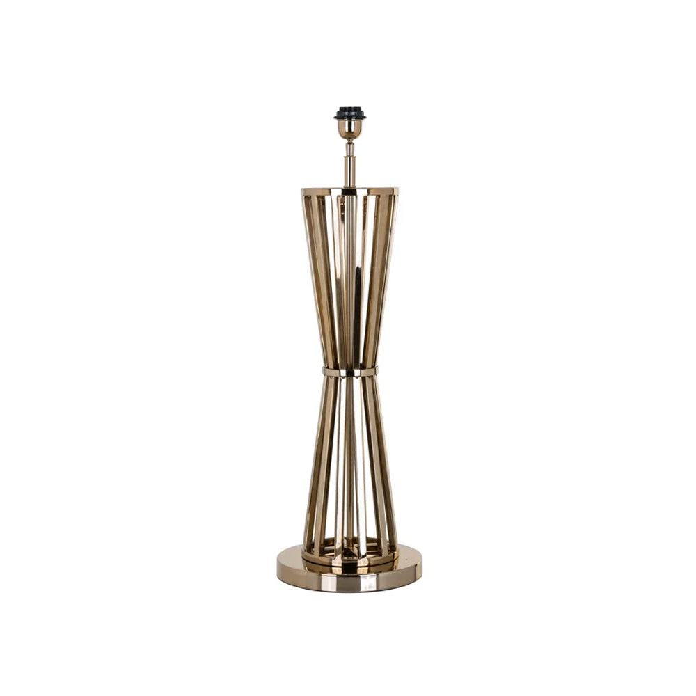 Richmond Interiors Jaina Table Lamp in Gold Stainless Steel (Base Only)
