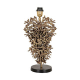 Richmond Interiors Jessey Table Lamp – Distressed Brushed Gold (Base Only)