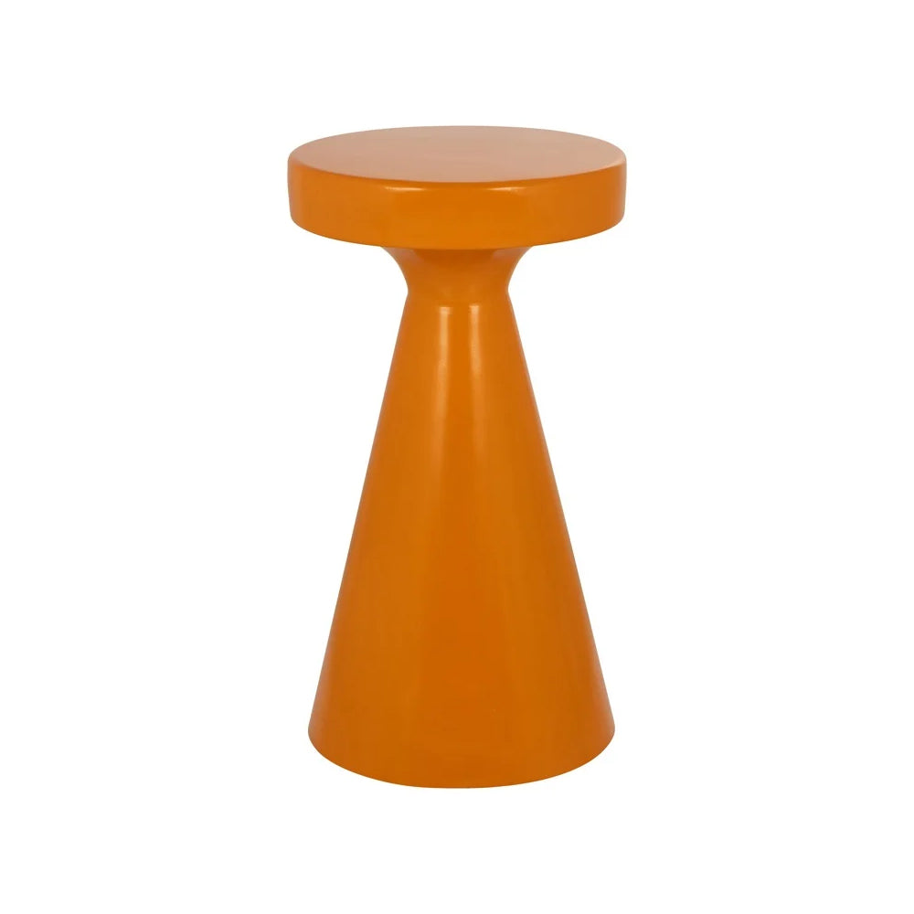 Richmond Interiors Kimble Side Table – Orange (Large)