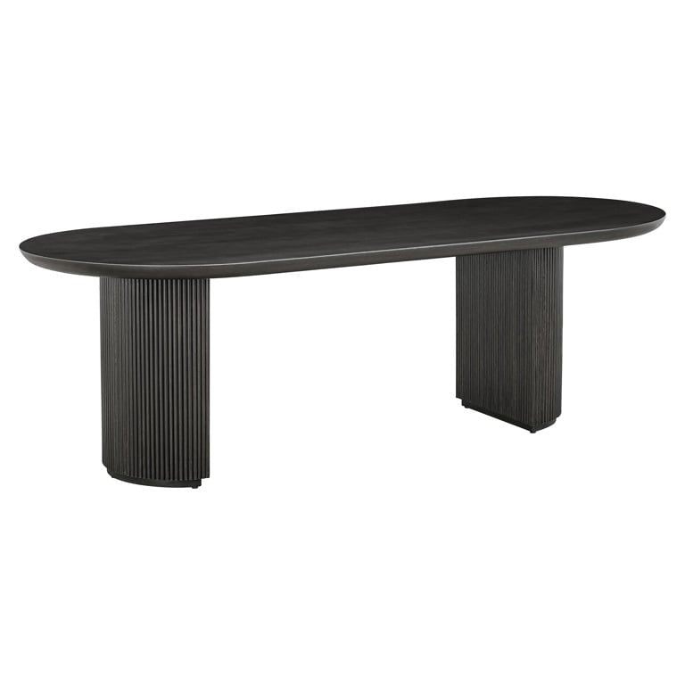 Richmond Interiors Kingston Dining Table – 240cm – Dark Coffee