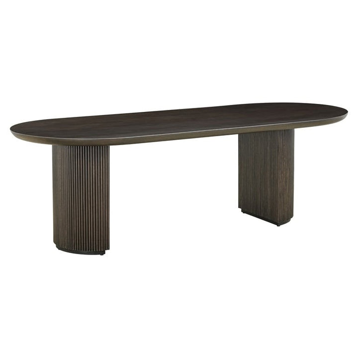 Richmond Interiors Kingston Dining Table – 280cm – Brown – Shropshire ...