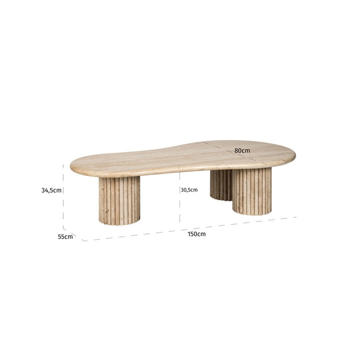 Richmond Interiors La Cantera Organic Coffee Table