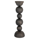 Richmond Interiors Large Jersey Candle Holder – Antique Brass