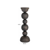 Richmond Interiors Large Jersey Candle Holder – Antique Brass