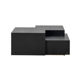 Richmond Interiors Lennox Coffee Table – Dark Coffee Finish