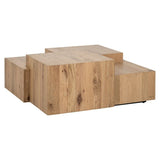 Richmond Interiors Lennox Coffee Table – Natural Finish