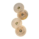 Richmond Interiors Linzi Wall Lamp – Brushed Gold