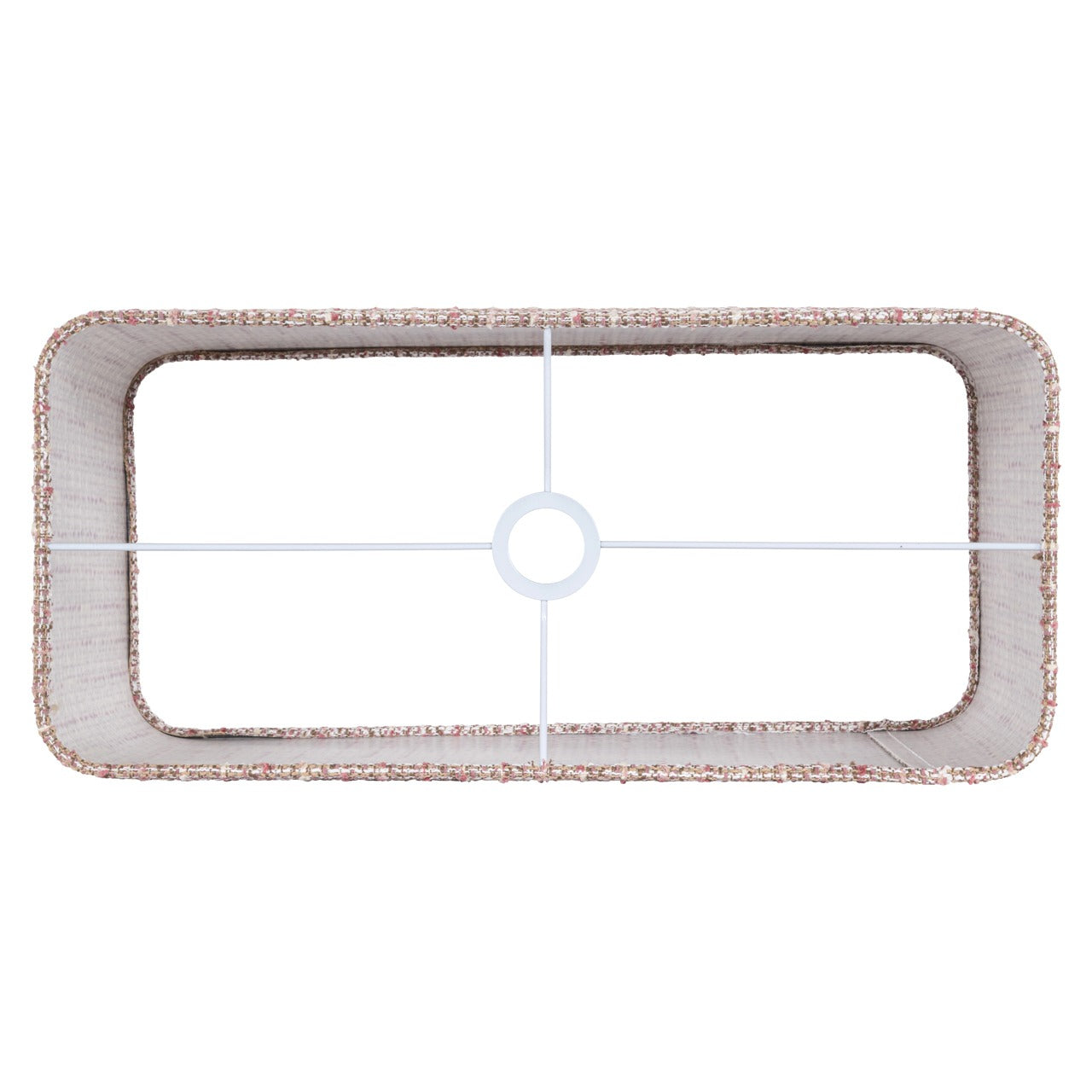 Richmond Interiors Live Rectangular Lampshade – Trendy Rose – Large